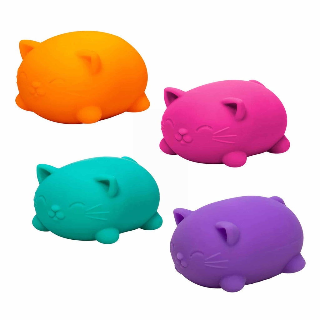 Animal-Shaped Cool Cats NeeDoh | Select Morning Crest - Cute Animal-Shaped NeeDoh Fidget Toy for Kids Detail