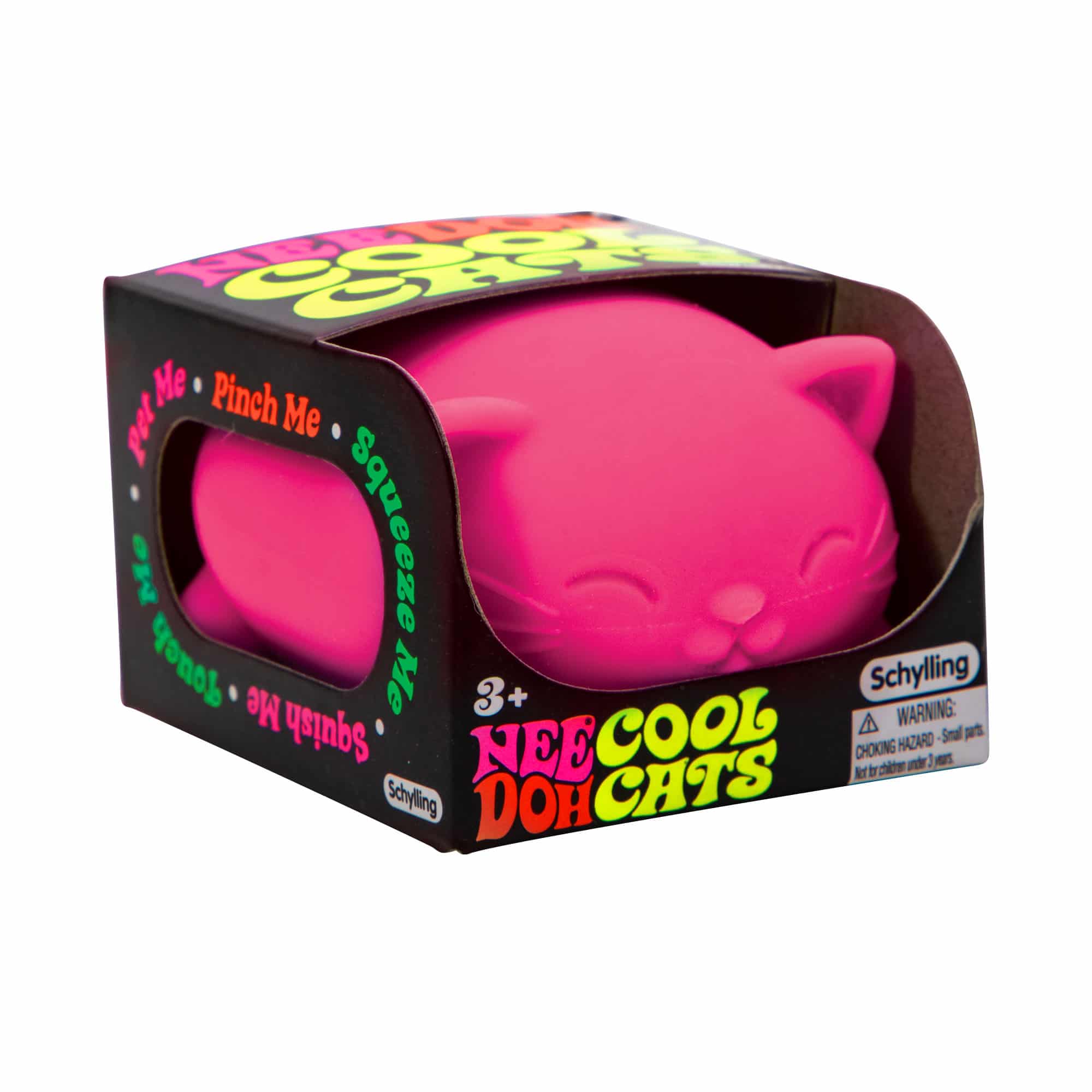 Animal-Shaped Cool Cats NeeDoh | Select Morning Crest - Cute Animal-Shaped NeeDoh Fidget Toy for Kids Detail