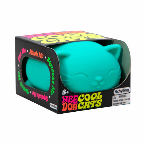 Animal-Shaped Cool Cats NeeDoh | Select Morning Crest - Cute Animal-Shaped NeeDoh Fidget Toy for Kids Detail