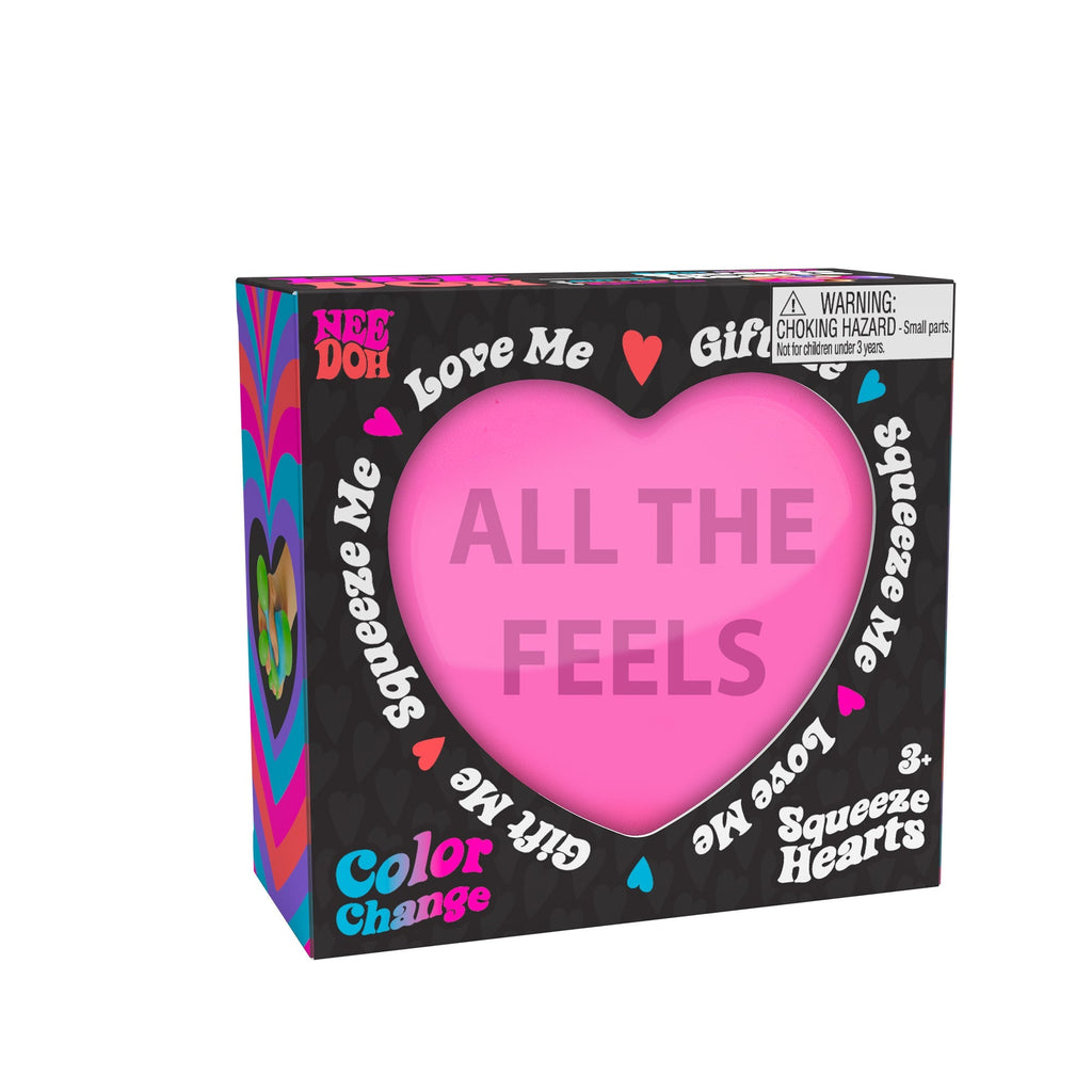 Sweet Treat Shaped NeeDoh Color Change Squeeze Heart | Reserve Opal Summit - Deliciously Soft Cupcake Sensory Glob Detail