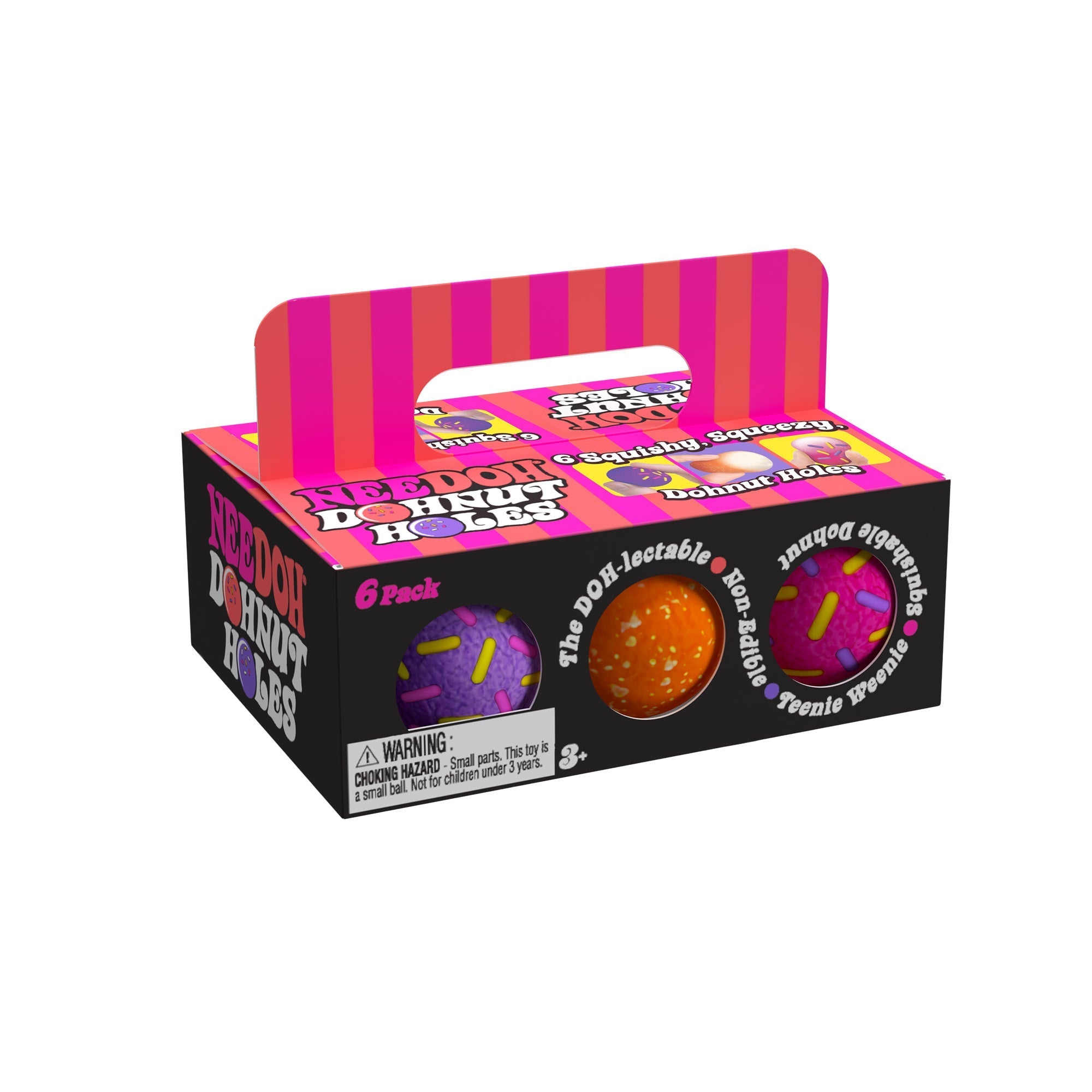Multi-Pack Value NeeDoh Dohnut Holes | Select Prairie Summit - Collectible Teenie Tiny Fidget Balls for Kids Detail