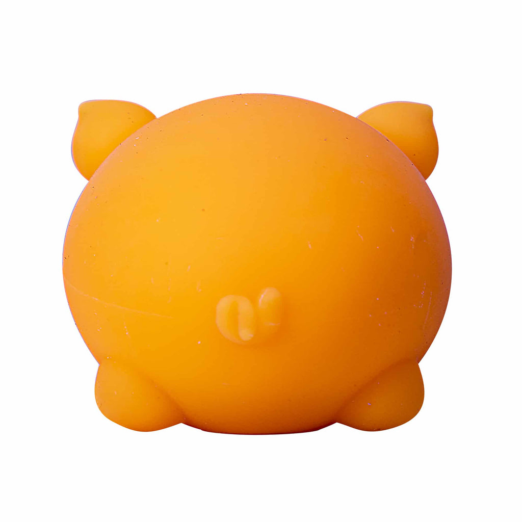 Cute Collectible NeeDoh Dig’ It Pig | Select Velvet Canopy - Collectible Shaggy Monster Squishable Toy Detail