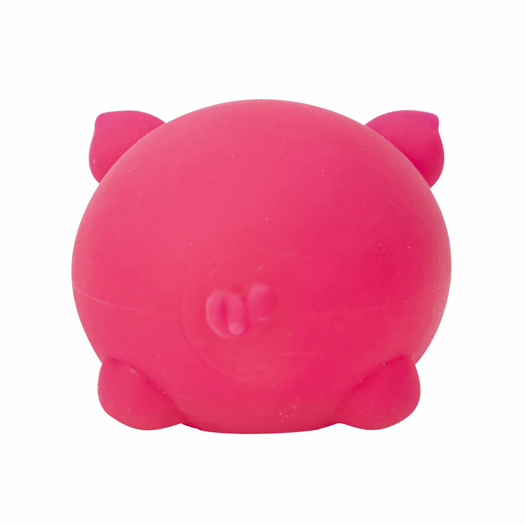 Cute Collectible NeeDoh Dig’ It Pig | Select Velvet Canopy - Collectible Shaggy Monster Squishable Toy Detail