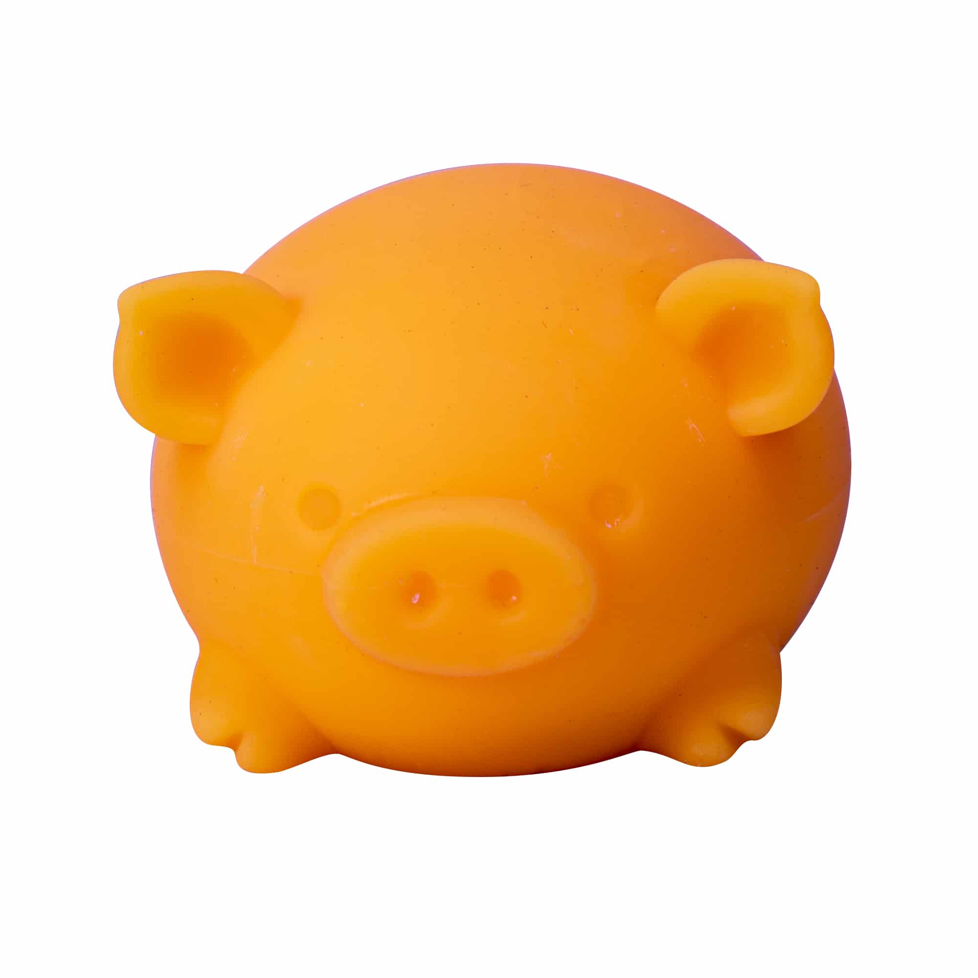 Cute Collectible NeeDoh Dig’ It Pig | Select Velvet Canopy - Collectible Shaggy Monster Squishable Toy Detail