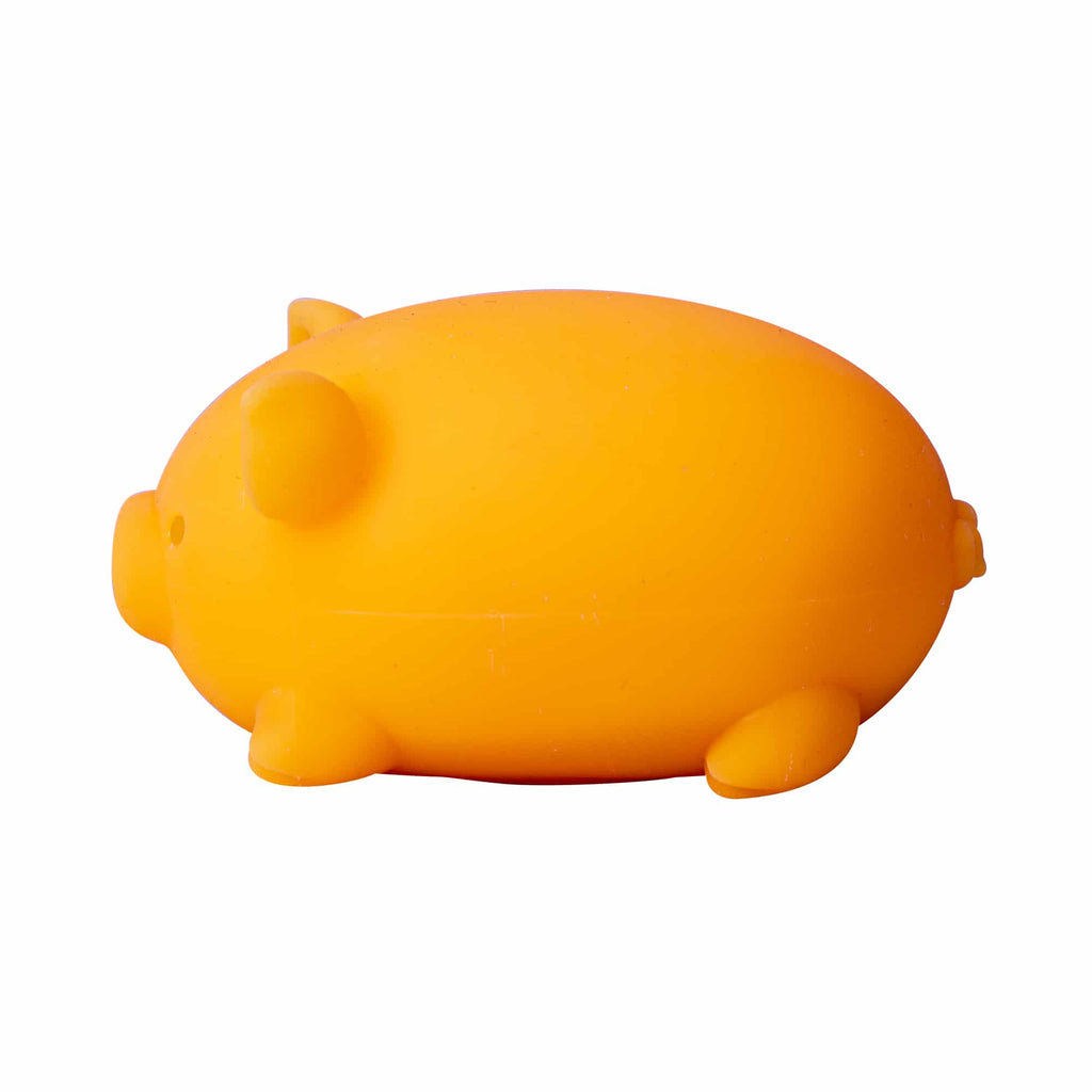 Cute Collectible NeeDoh Dig’ It Pig | Select Velvet Canopy - Collectible Shaggy Monster Squishable Toy Detail