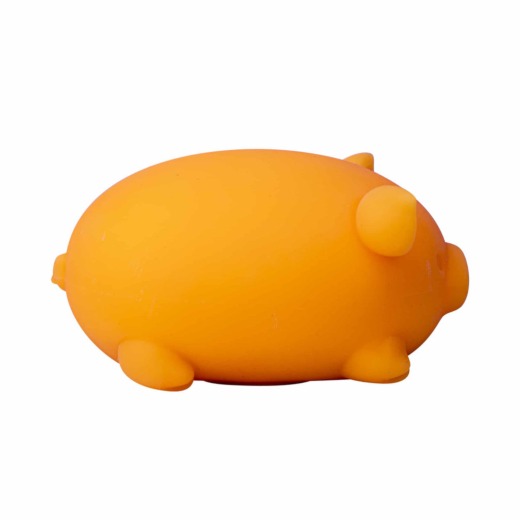 Cute Collectible NeeDoh Dig’ It Pig | Select Velvet Canopy - Collectible Shaggy Monster Squishable Toy Detail
