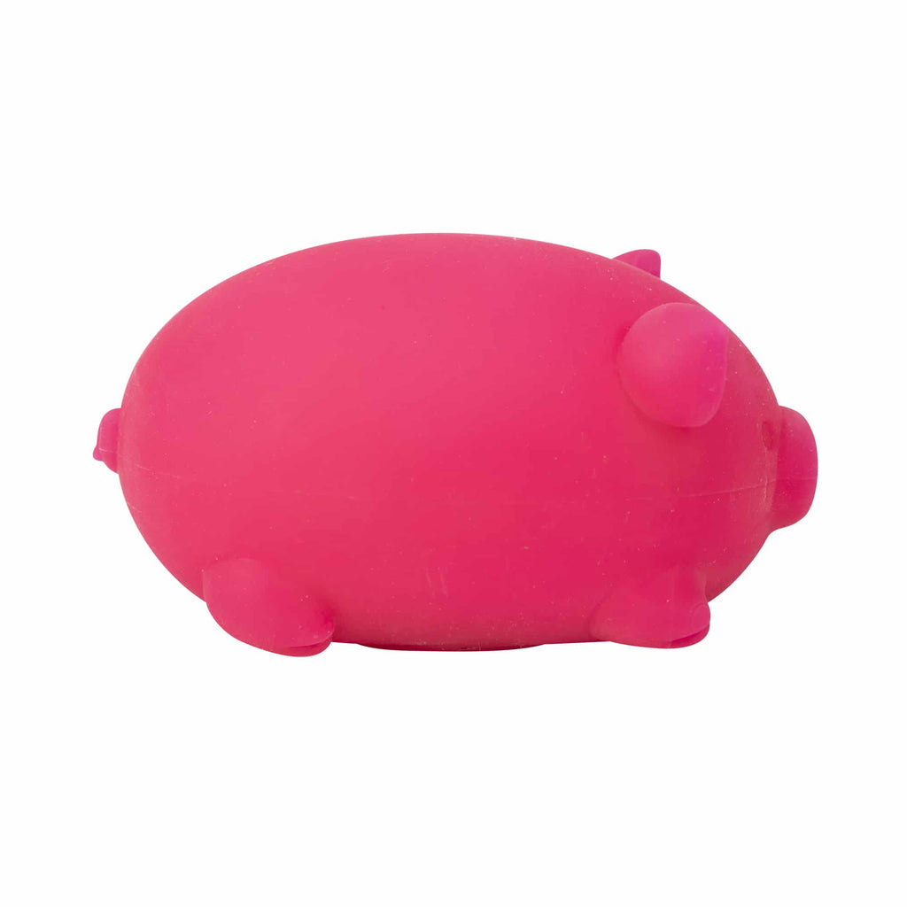 Cute Collectible NeeDoh Dig’ It Pig | Select Velvet Canopy - Collectible Shaggy Monster Squishable Toy Detail
