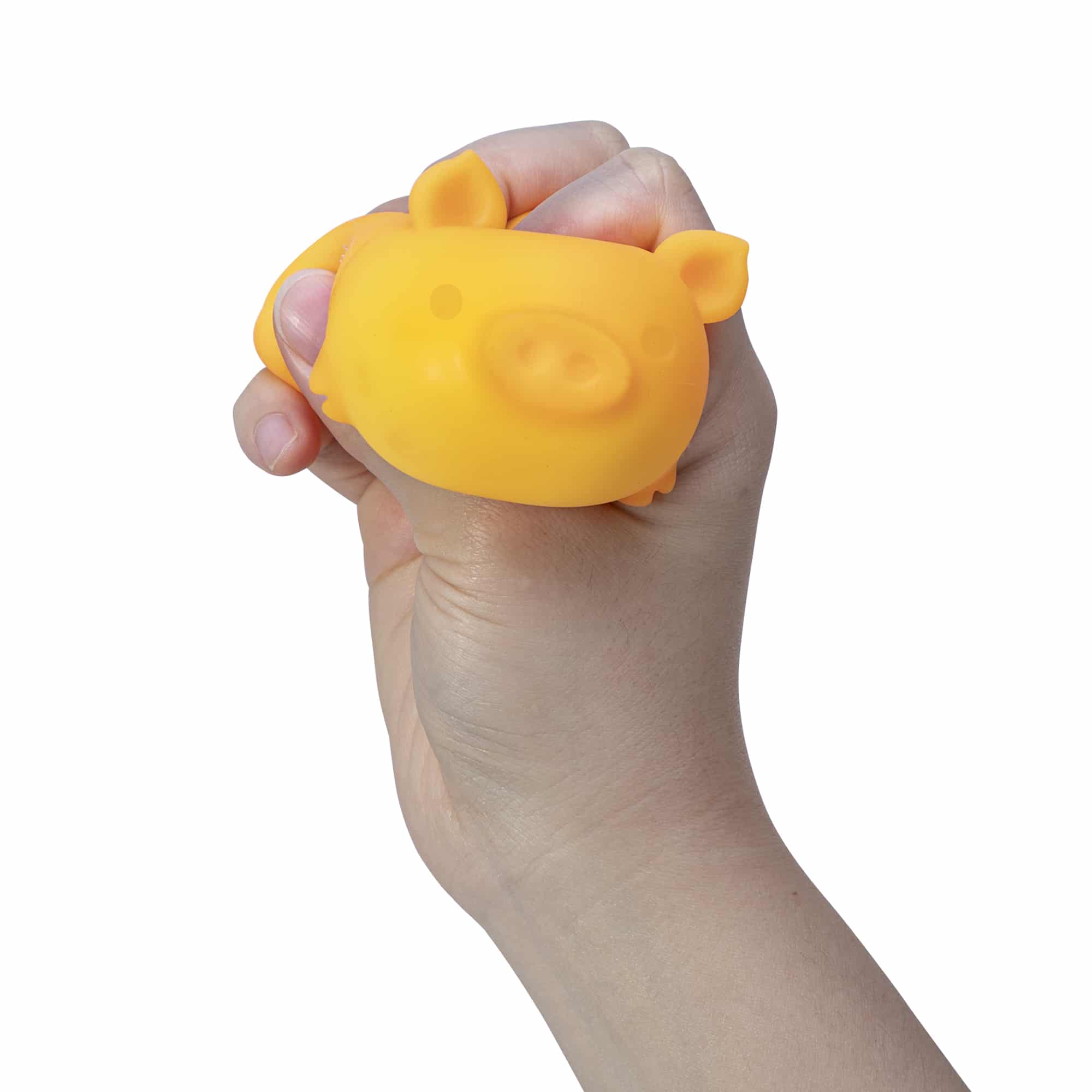 Cute Collectible NeeDoh Dig’ It Pig | Select Velvet Canopy - Collectible Shaggy Monster Squishable Toy Detail