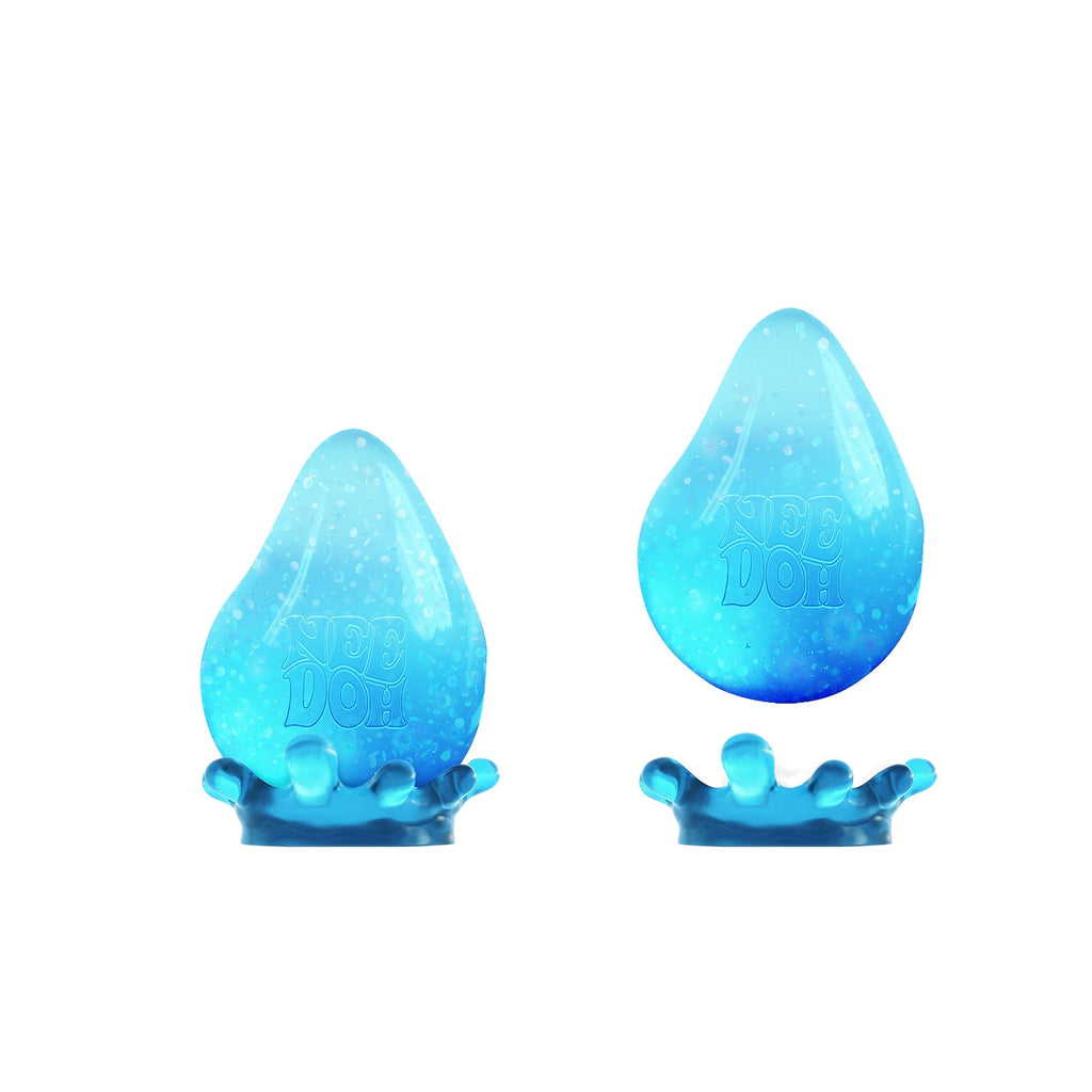 Deliciously Squishy NeeDoh Dream Drop | Select Linen Ridge - Fun Food Fidget Cookie Squishable Toy Detail