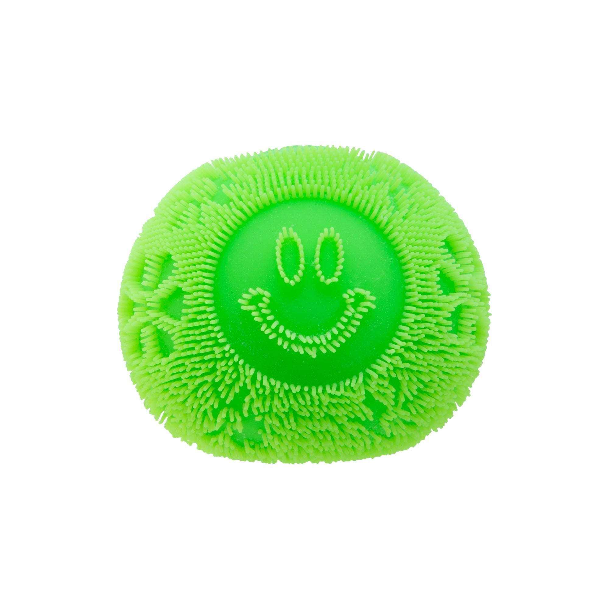Shaggy Tactile NeeDoh Fuzz Ball Flower Power | Signature Elm Point - Shaggy Tactile Ribbed Stress Relief Toy Detail