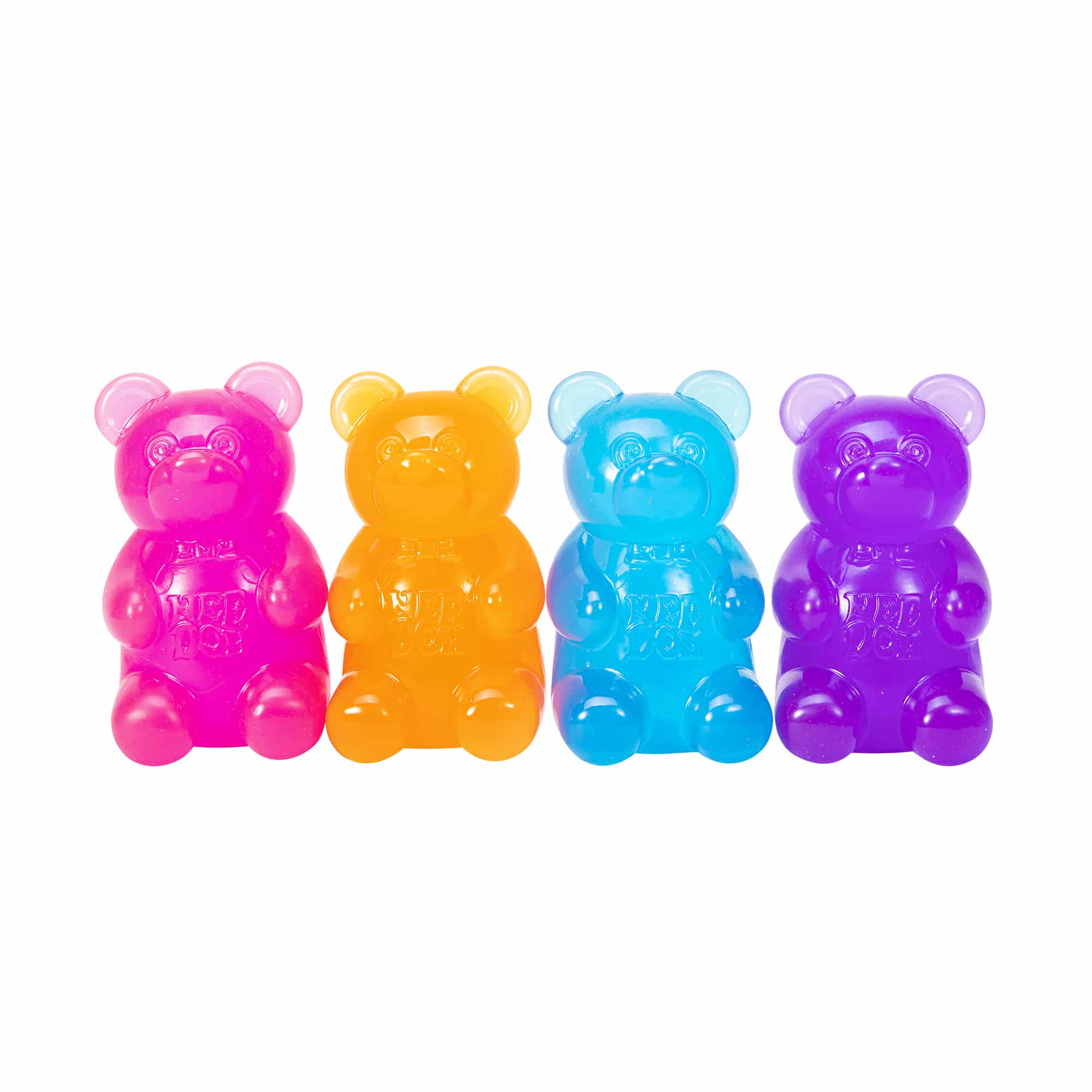 Cute Collectible NeeDoh Gummy Bear | Edition Canyon Forest - Purrfect Cat Squishy Character Stress Toy Detail