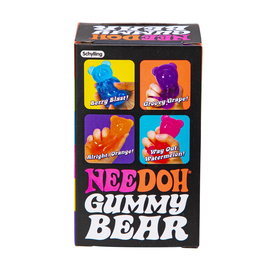 Cute Collectible NeeDoh Gummy Bear | Edition Canyon Forest - Purrfect Cat Squishy Character Stress Toy Detail