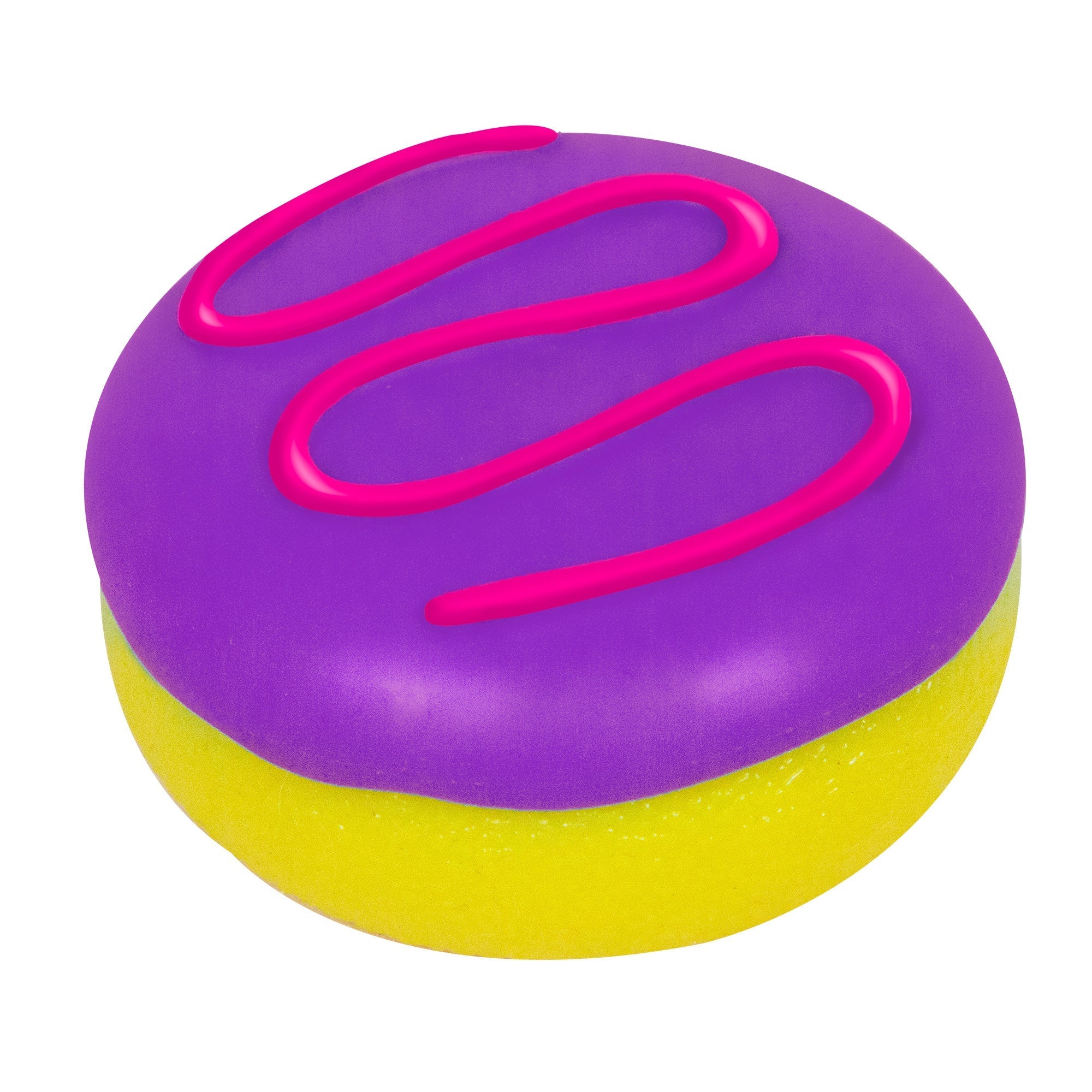Deliciously Squishy Jelly Dohnut NeeDoh | Signature Seaside Lane - Fun Food Fidget Cookie Squishable Toy Detail