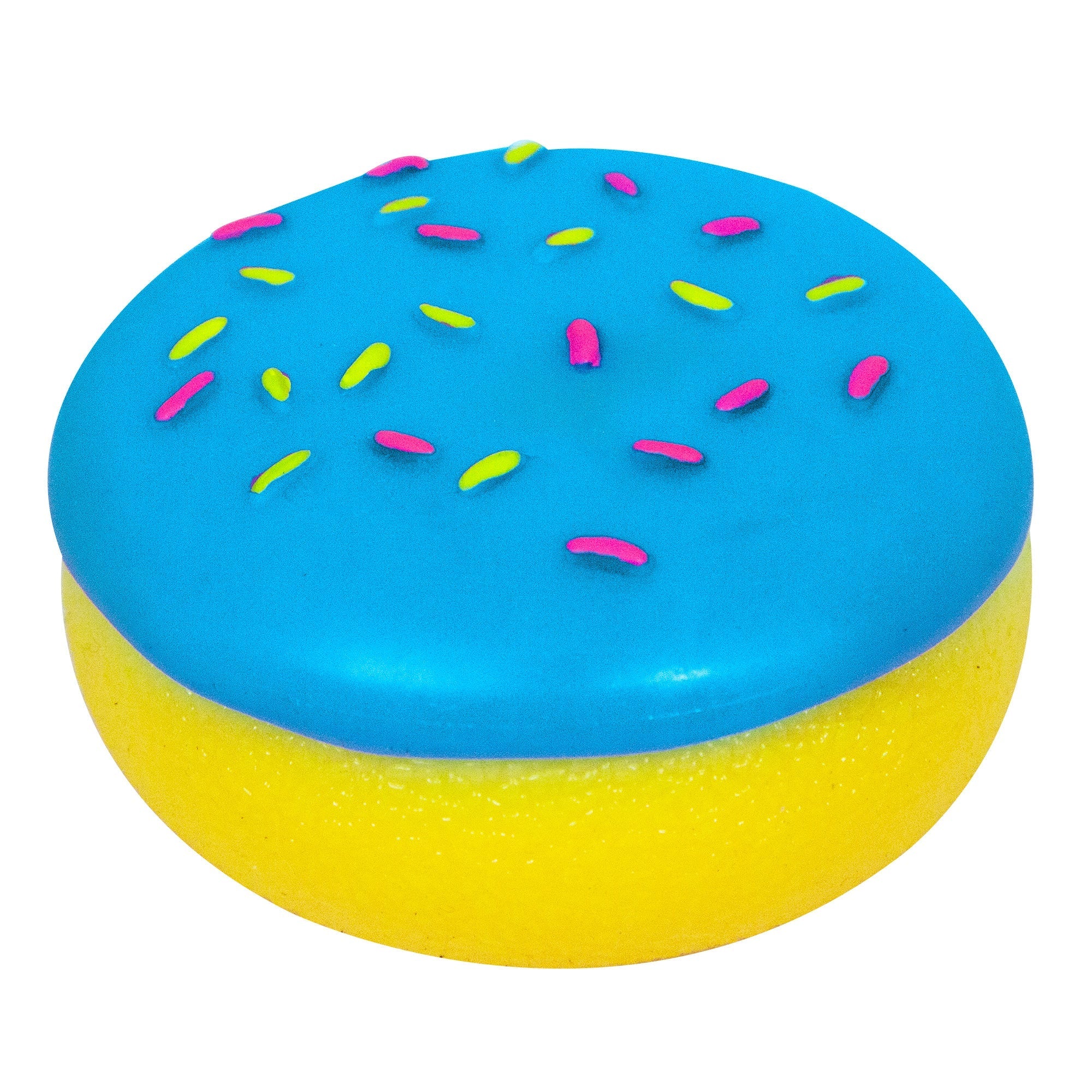Deliciously Squishy Jelly Dohnut NeeDoh | Signature Seaside Lane - Fun Food Fidget Cookie Squishable Toy Detail