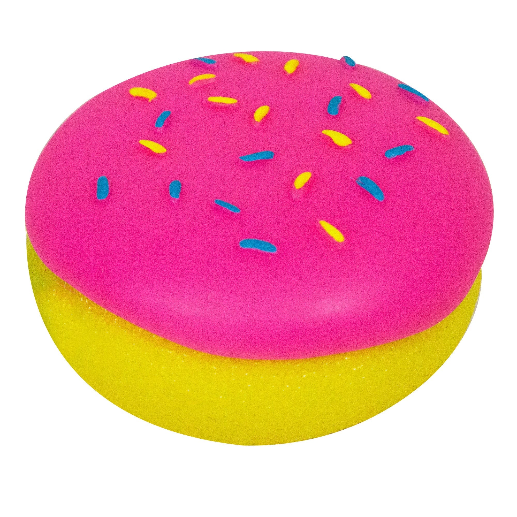 Deliciously Squishy Jelly Dohnut NeeDoh | Signature Seaside Lane - Fun Food Fidget Cookie Squishable Toy Detail