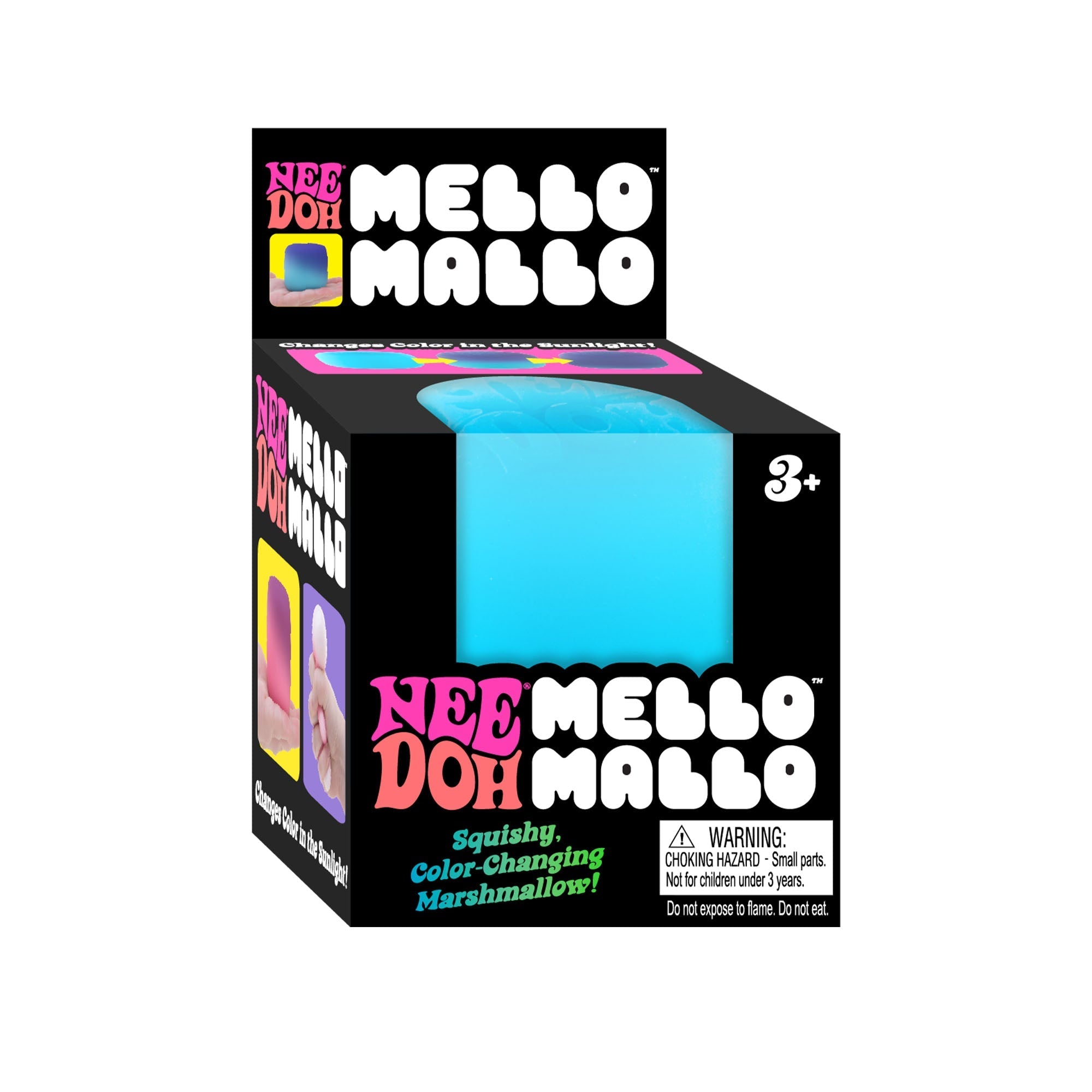Whimsical Doughnut NeeDoh Mello Mallo | Series Stone Harbor - Squishy Dohnut Sweet Treat Shaped Stress Toy - Surprise Me! (Random Color)
