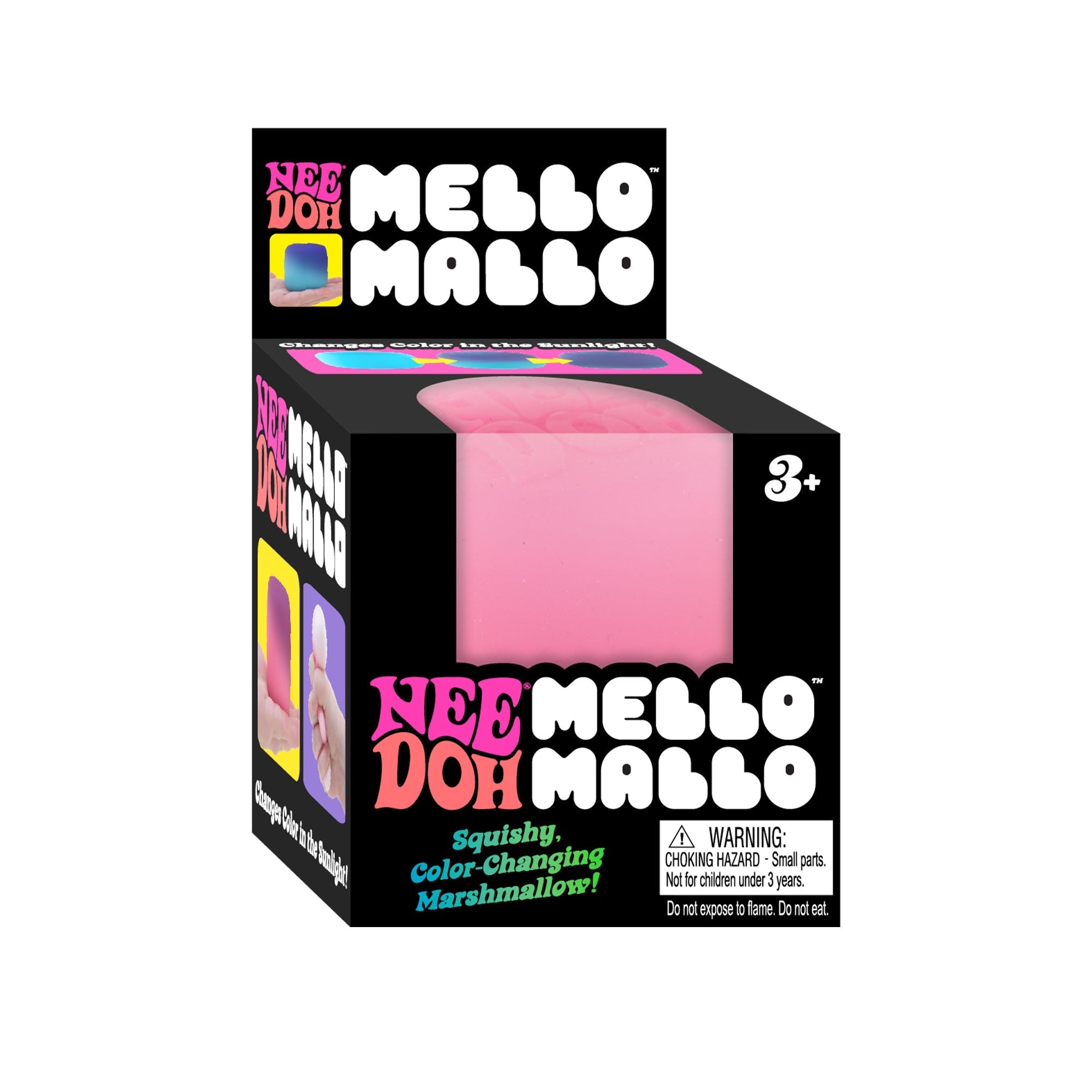 Whimsical Doughnut NeeDoh Mello Mallo | Series Stone Harbor - Squishy Dohnut Sweet Treat Shaped Stress Toy Detail