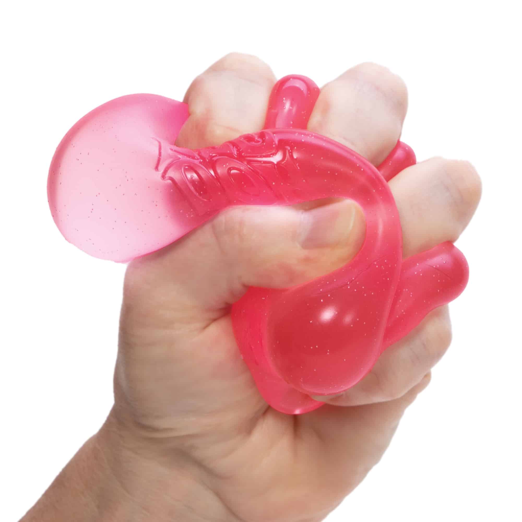 Satisfying Crunch NeeDoh Nice Cube | Series Elm Bridge - Translucent Jelly Cool Cube Sensory Toy Detail