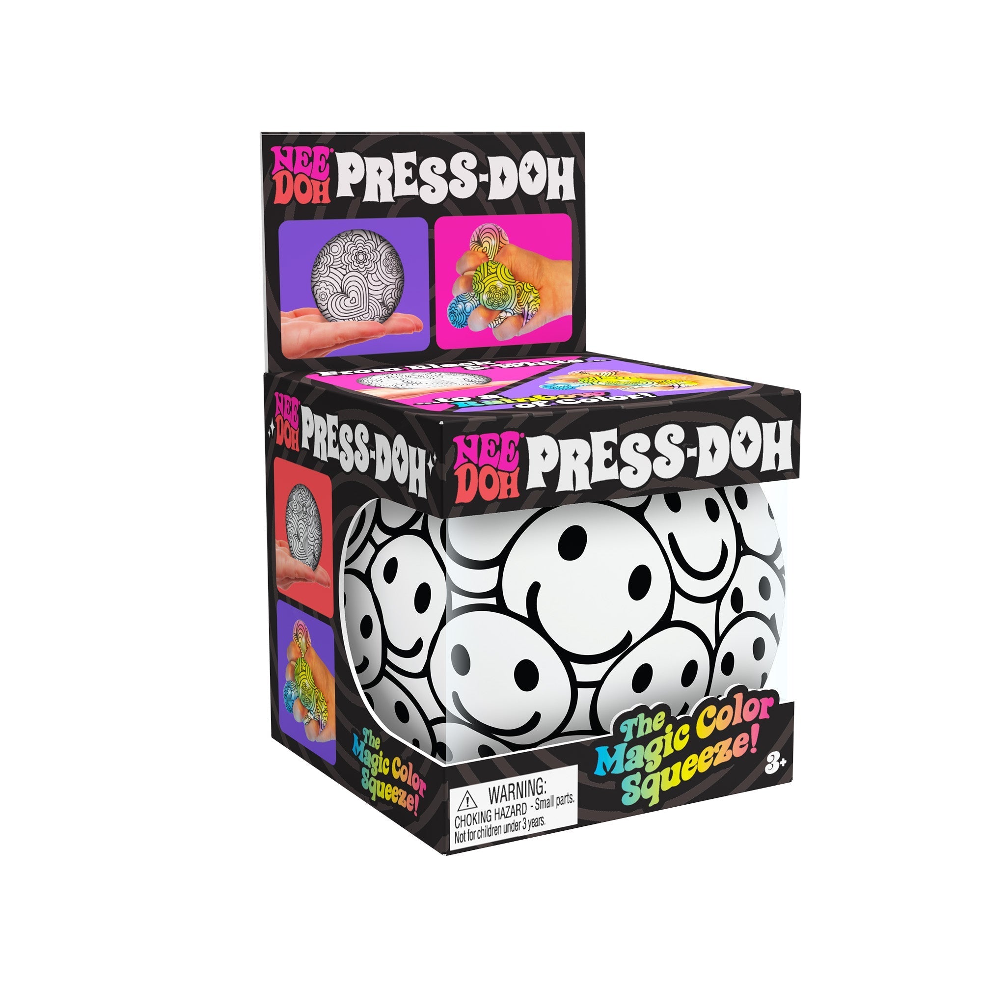 Textured Sensory NeeDoh Press-Doh | Select Oak Terrace - Shaggy Tactile Ribbed Stress Relief Toy Detail