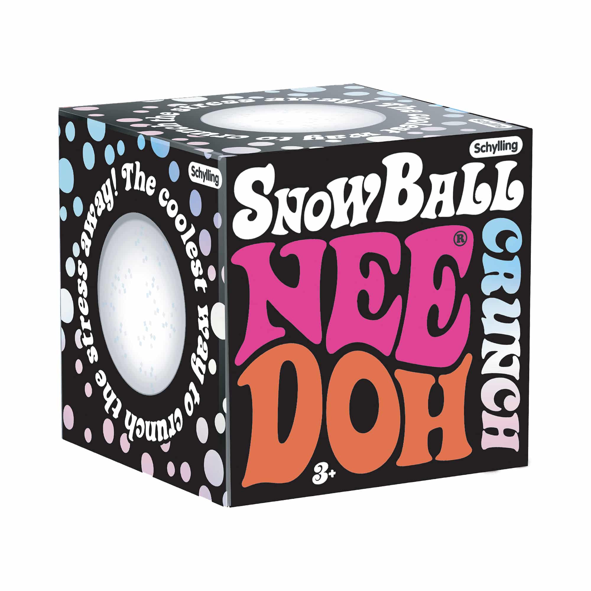 Ice-Cube Texture Snow Ball Crunch | Reserve Harbor Grove - Nice Cubes Clear Satisfying Crunch Stress Toy - Default Title