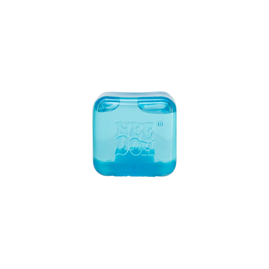 Crystal Clear NeeDoh Nice Ice Baby | Series Canyon Trail - Nice Cubes Clear Satisfying Crunch Stress Toy Detail