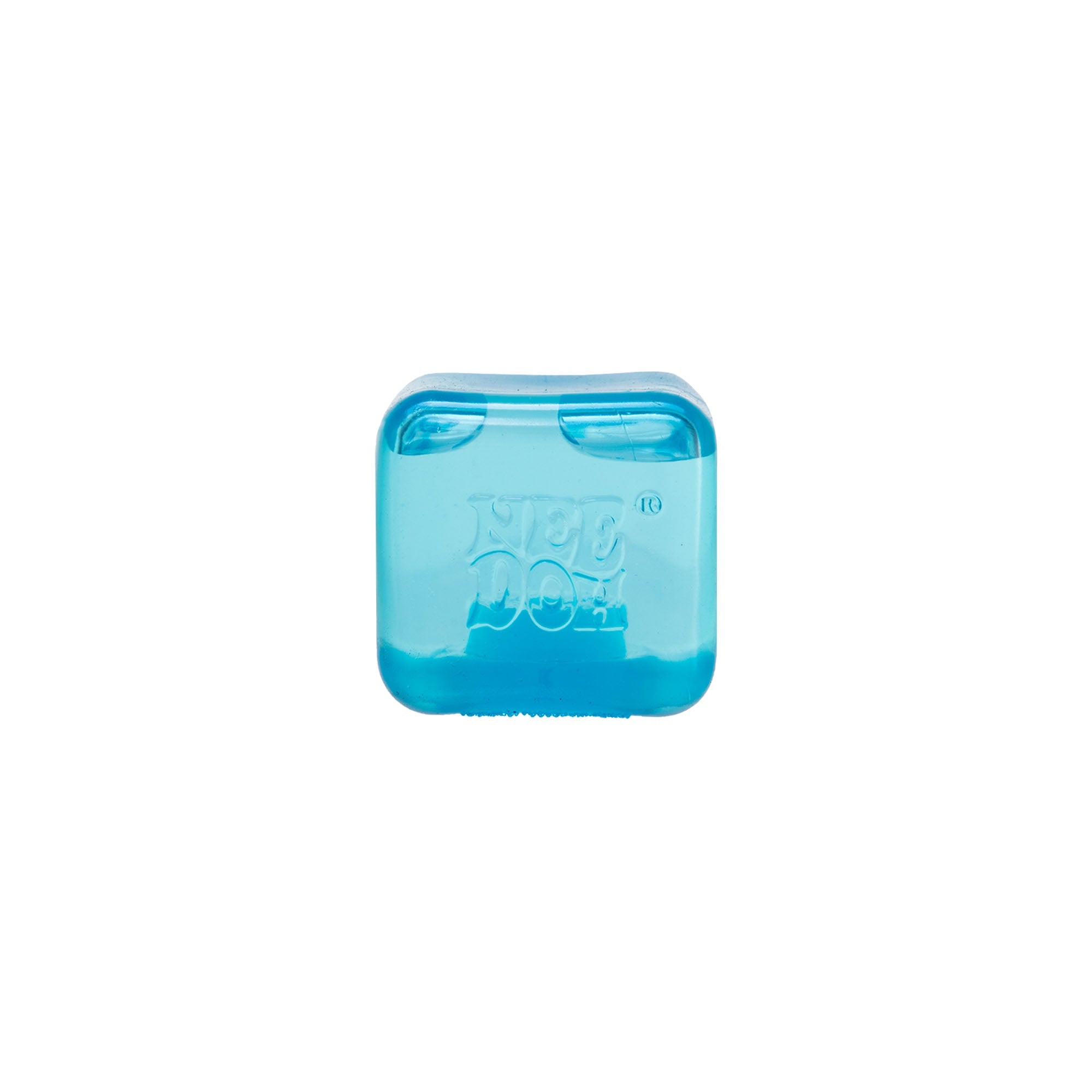 Crystal Clear NeeDoh Nice Ice Baby | Series Canyon Trail - Nice Cubes Clear Satisfying Crunch Stress Toy Detail