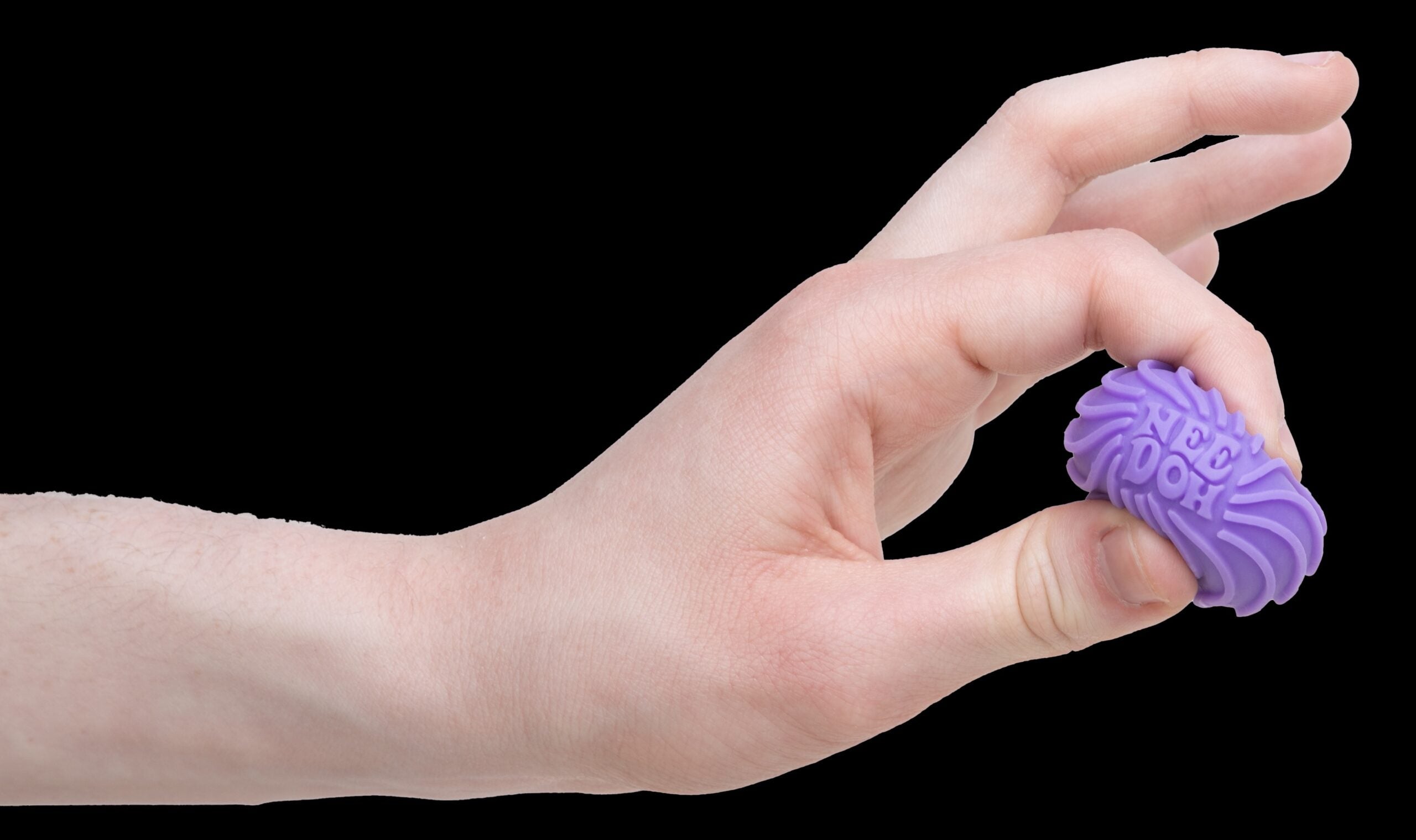 Pocket-Sized Mini NeeDoh Teenie Singles | Select Clover Shore - Mini Groovy Glob Portable Stress Toy Set Detail